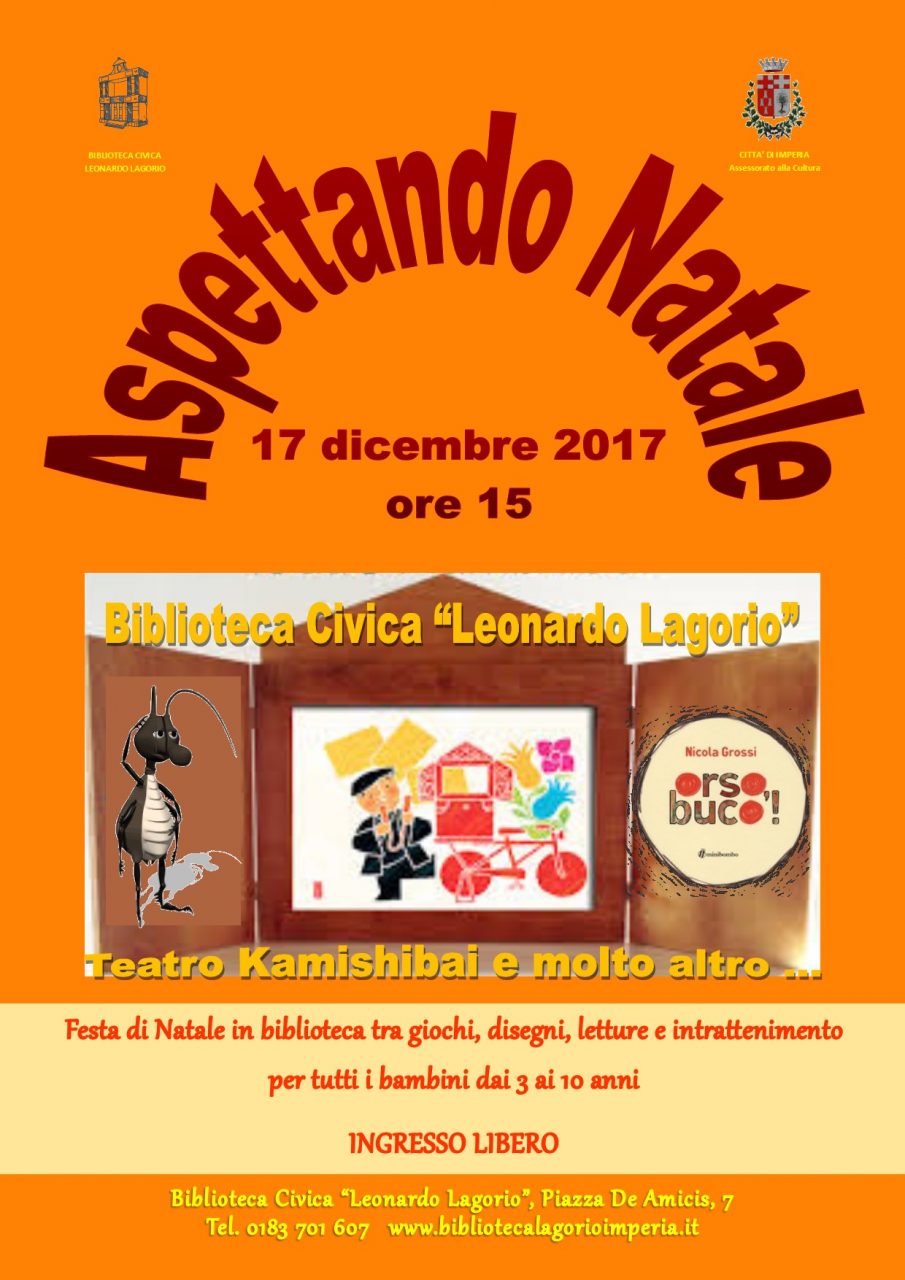 A Imperia il Natale si festeggia in biblioteca