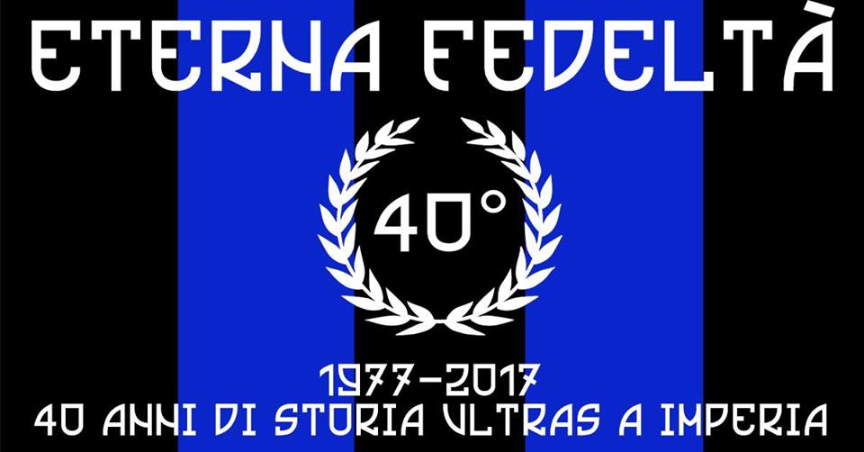 Gli Ultras dell’Imperia calcio festeggiano 40 anni con un film: “1977-2017”