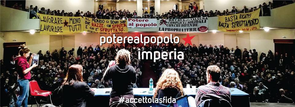 Centri Sociali imperiesi accettano la sfida: assemblea dei progressisti come a Roma