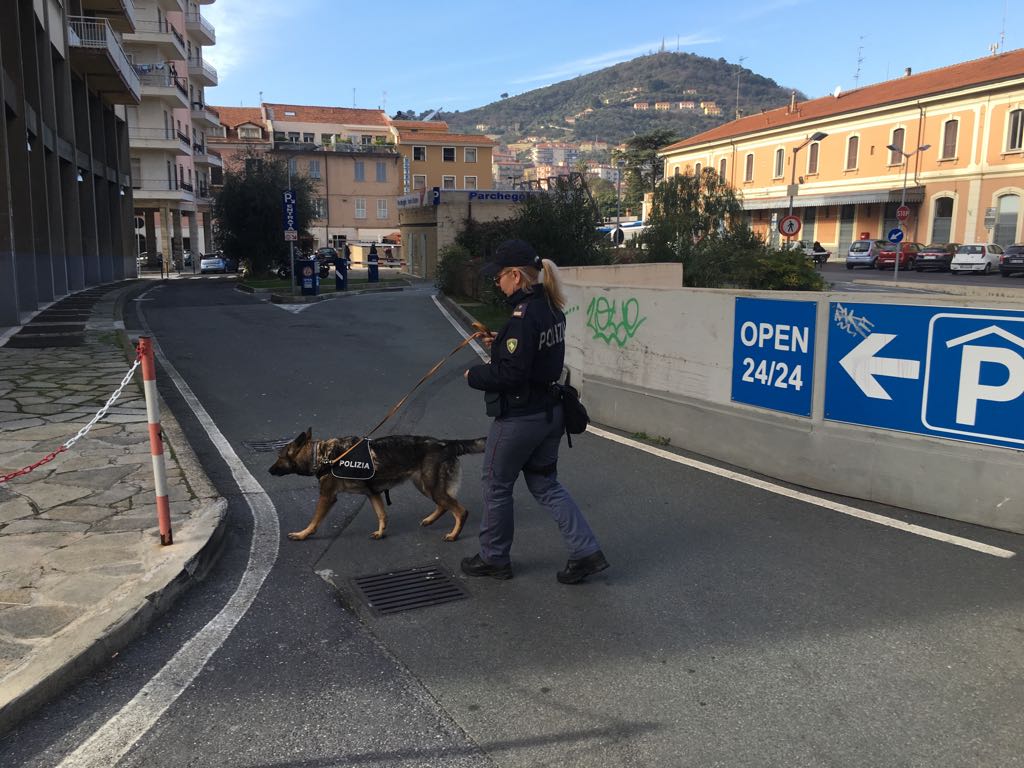 Cane antidroga Polizia Imperia