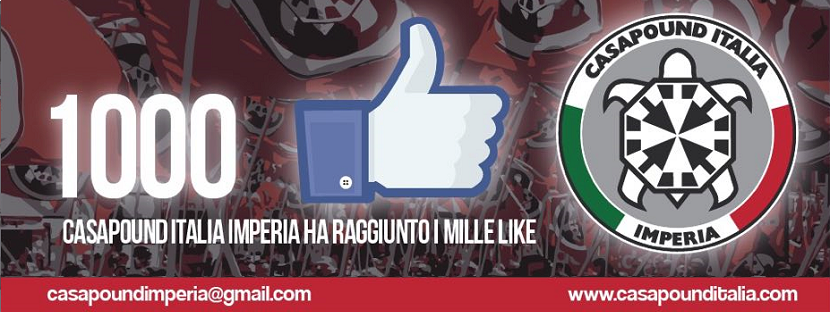 Casa Pound ha avviato la campagna elettorale con raccolta di firme