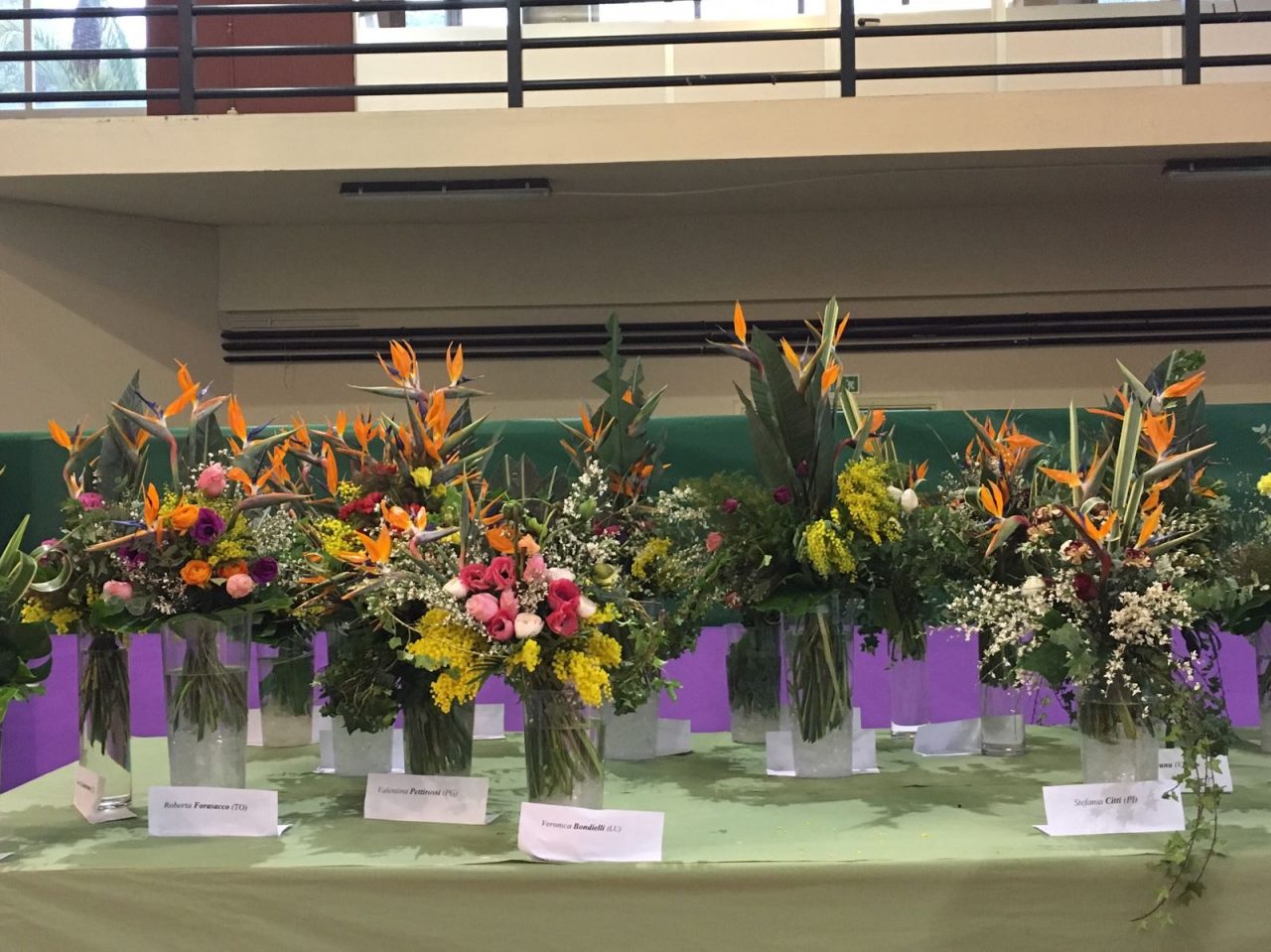 Ventidue fioristi top si contendono il bouquet del 68° Festival di Sanremo