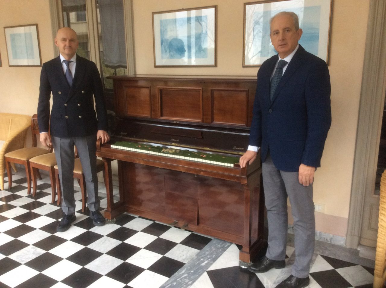 Un nuovo pianoforte a Villa Nobel