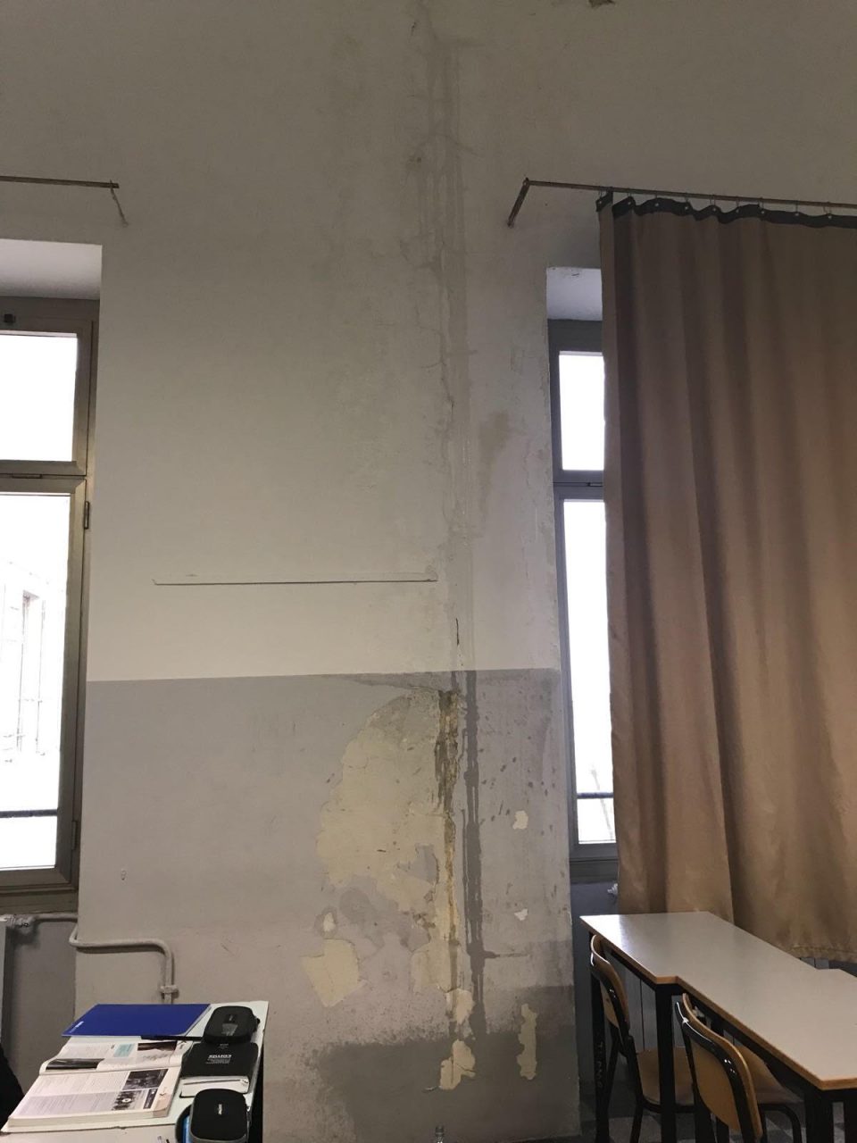 Istituto Colombo: anche Rinnovamento Ponente denuncia lo stato delle aule