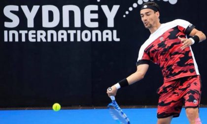 Tennis, Fabio Fognini si ferma in semifinale al Sydney International contro il russo Medvedev