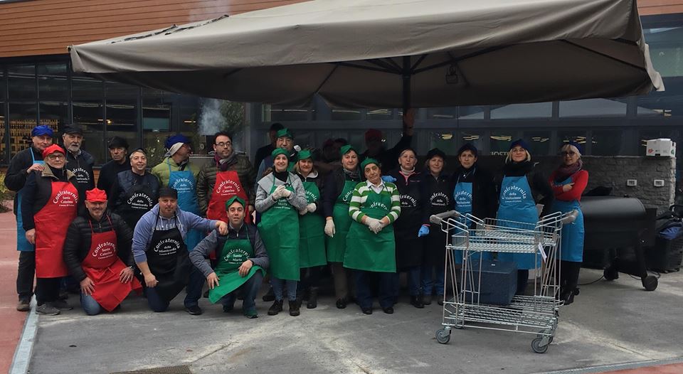Trenta cerianaschi al F.I.C.O di Bologna per promuovere la salsiccia