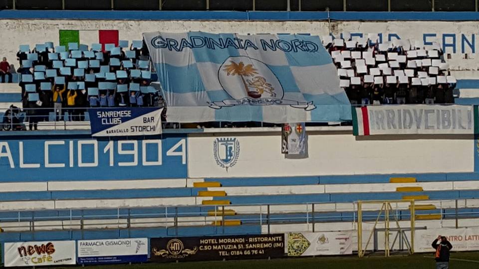 Domani al Comunale la Sanremese affronta il Montecatini