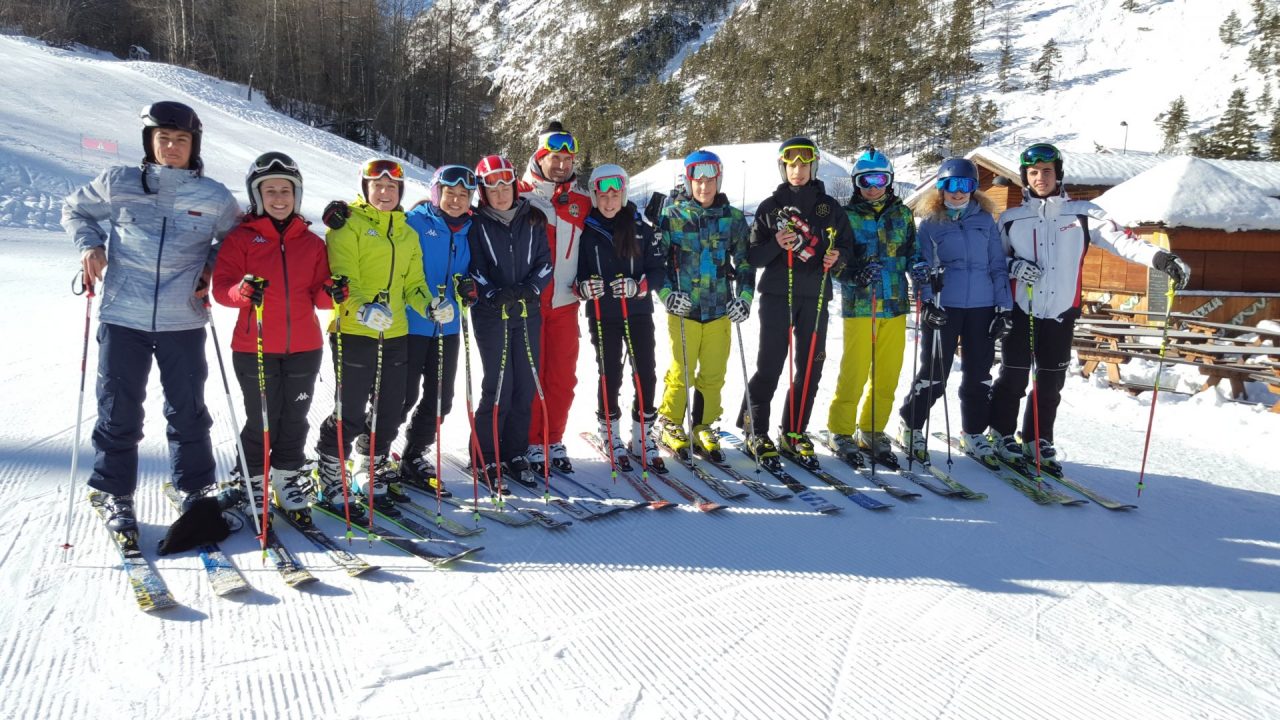Gli alunni del Liceo Vieusseux in trasferta sulla neve