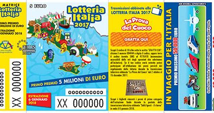 Lotteria Italia: crollano i biglietti venduti in provincia di Imperia