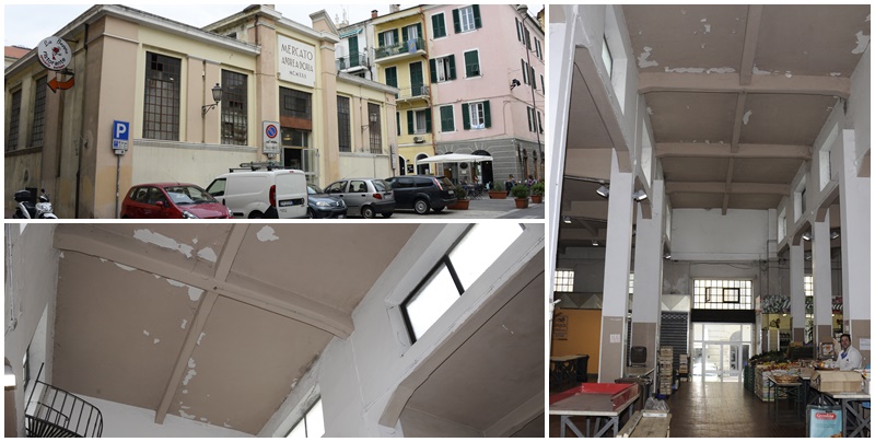 Mercato coperto rimesso a nuovo: lunedì partono i lavori a Oneglia