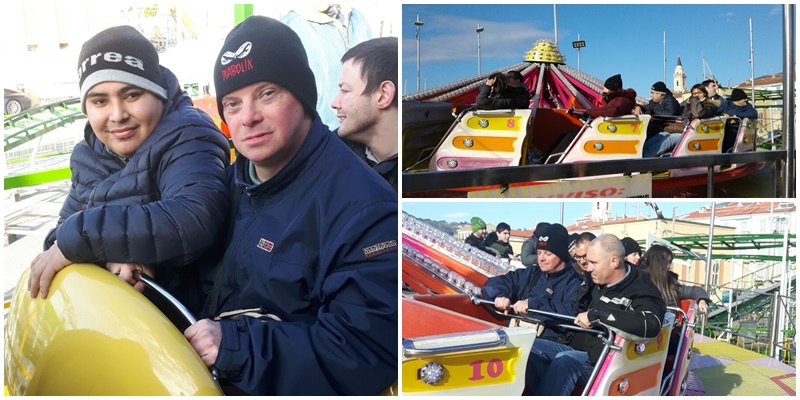 Una giornata al Luna Park per i ragazzi disabili di Imperia