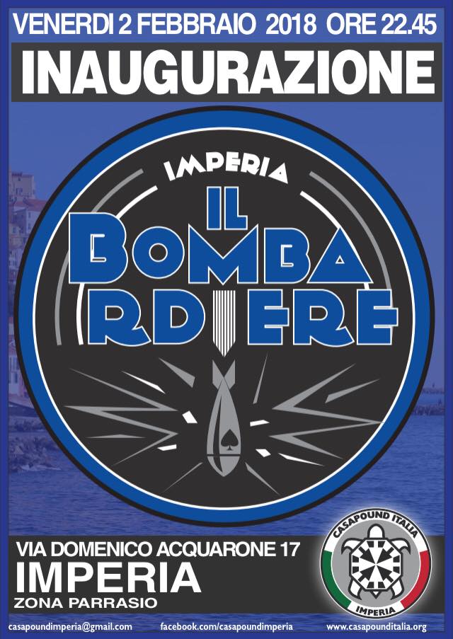 CasaPound intitola sede ad aviatore imperiese