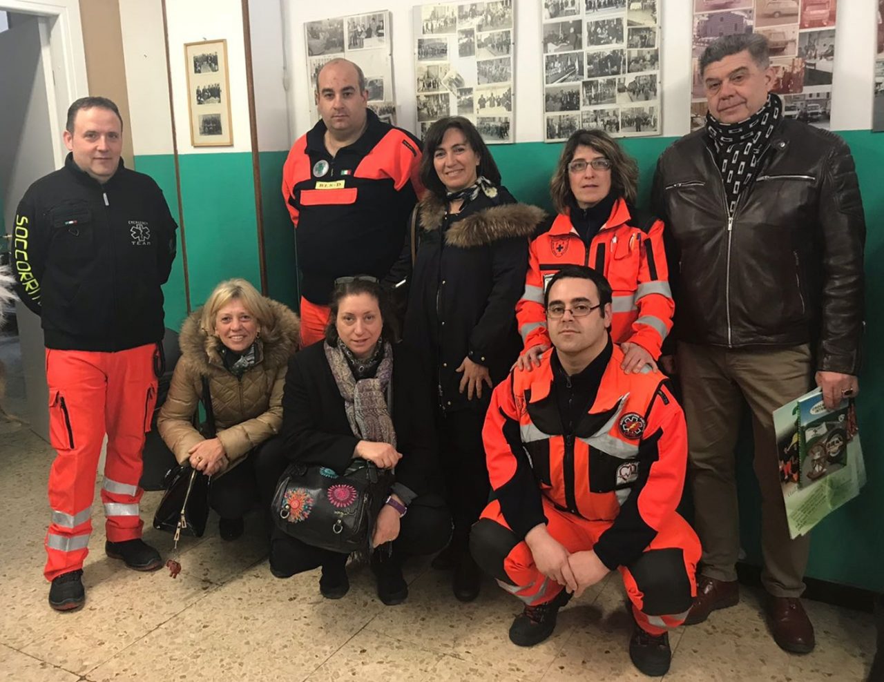 Gli alunni delle scuole Biancheri in visita alla Croce Verde Intemelia