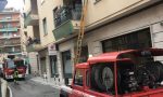 Sospetta fuga di gas in via Peirogallo, vigili del fuoco sul posto