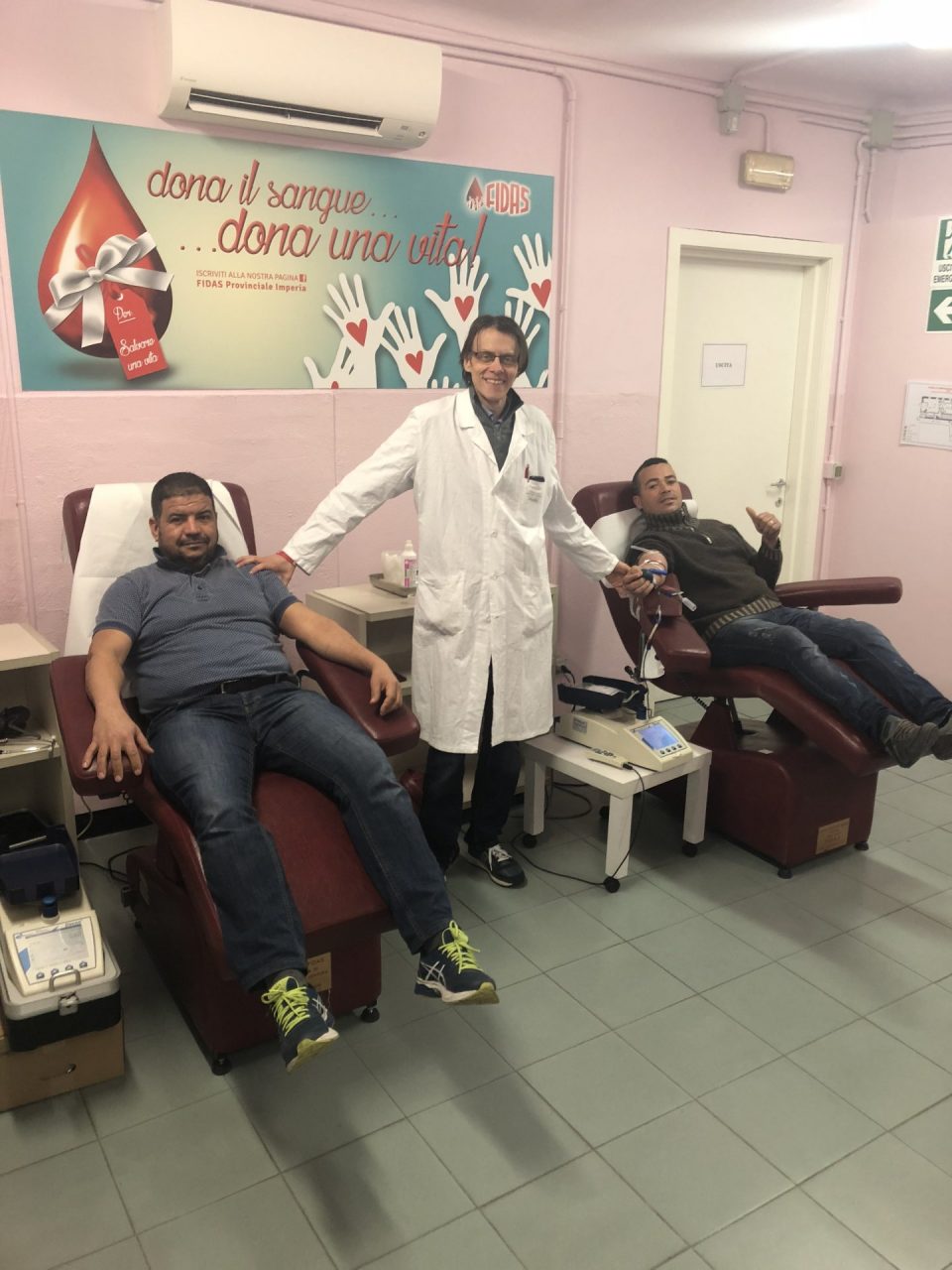 La comunità mussulmana ha organizzato una raccolta sangue per la Fidas