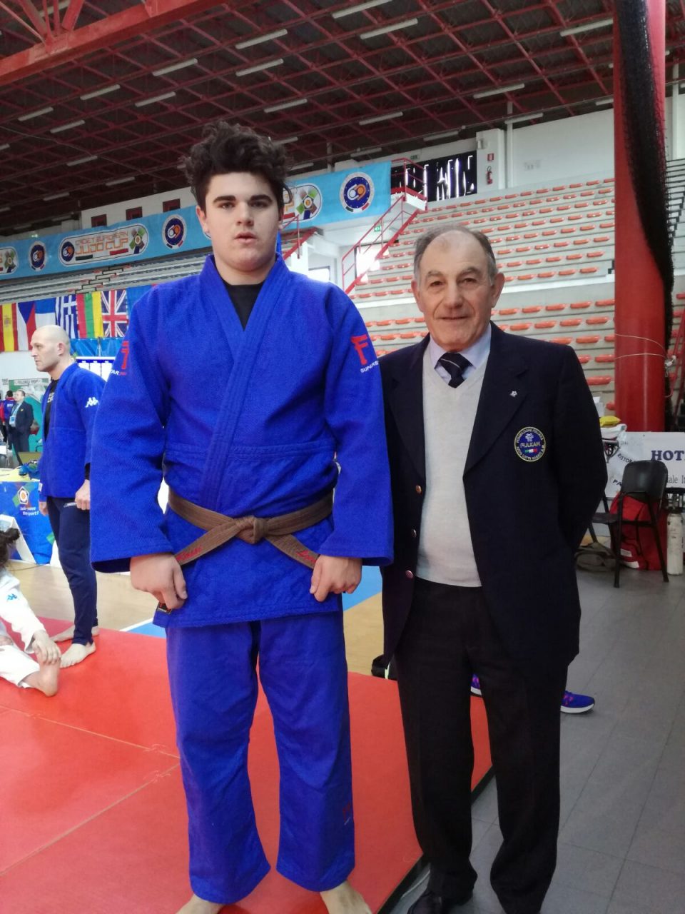 Judoka Lorenzo Rossi al European Judo Cadet Cup