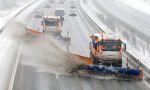 Neve sopra Montecarlo: uscita obbligatoria dei mezzi pesanti a Ventimiglia