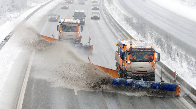 Allerta gialla neve domani in provincia di Imperia