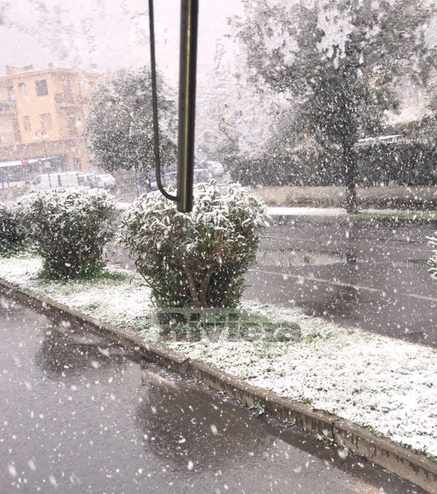 Nevicata 26 febbraio 2018 Ventimiglia