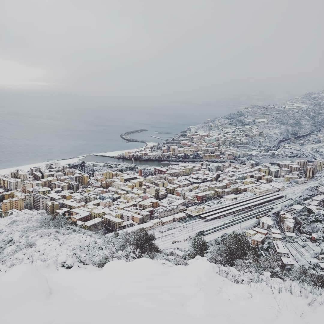 E’ scattata l’allerta gialla per neve in provincia di Imperia