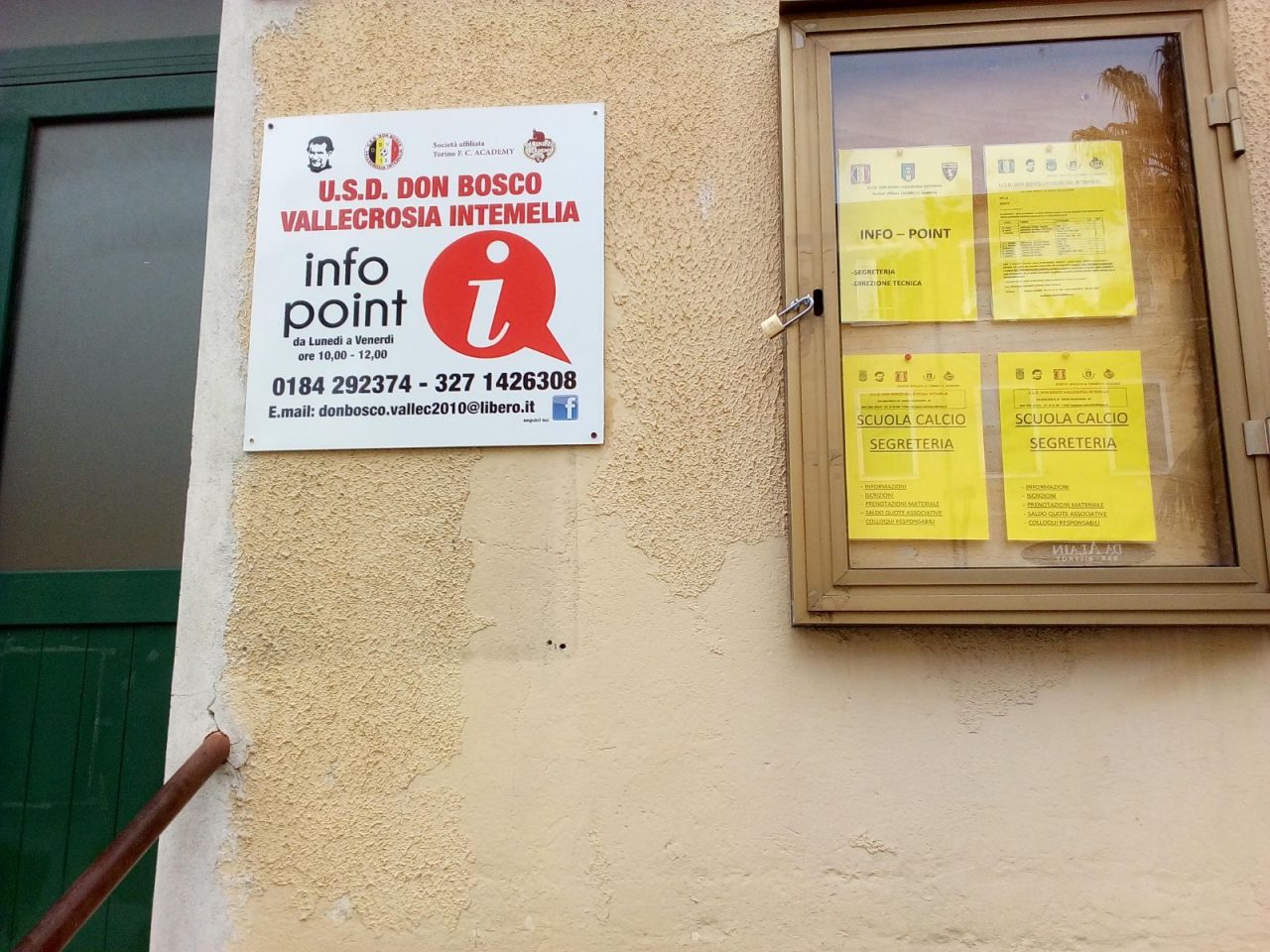Il Don Bosco Vallecrosia Intemelia apre un infopoint
