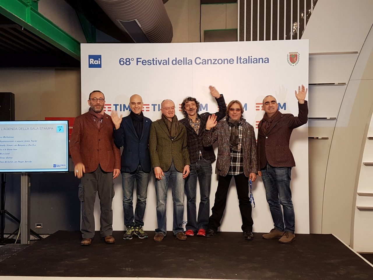 Elio e Le Storie Tese : Siamo il primo gruppo sciolto ad esibirsi unito al Festival