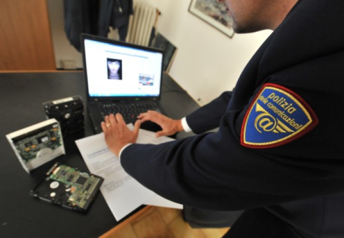 Chiesti 3 anni per un commerciante sanremese con immagini pedofile nel pc
