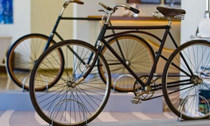 Biciclette storiche al Casinò per la Milano Sanremo con i famigliari di Bartali, Coppi e Girardengo