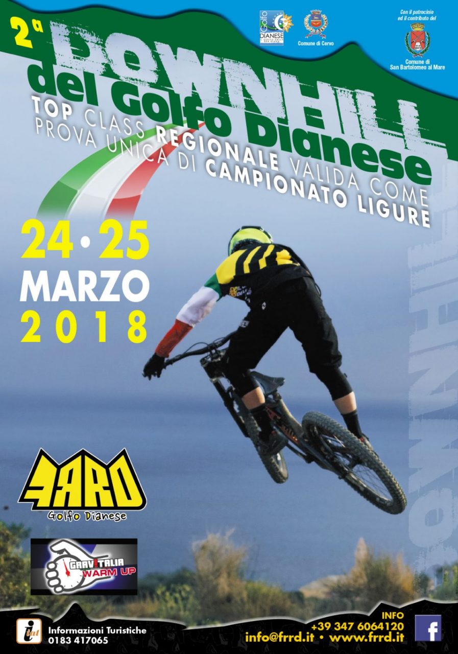 Grandi campioni in gara alla Downhill del Golfo Dianese