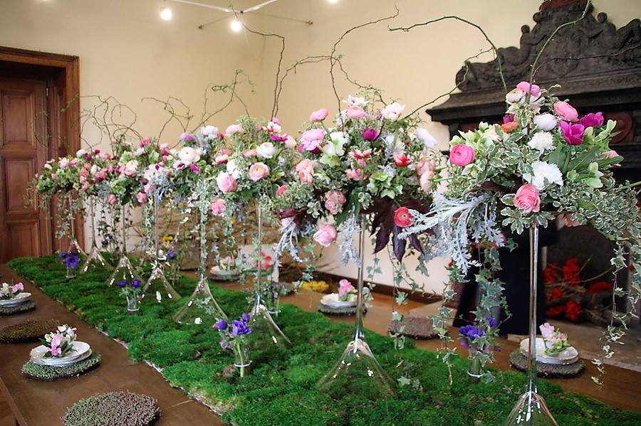 La mostra Floranga e il concorso internazionale di Decorazione Floreale