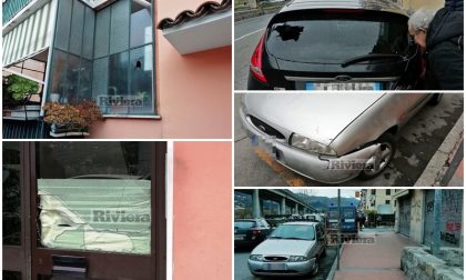 Far west a Ventimiglia: sassaiola tra migranti, danni a 4 auto e due case, pietre contro gli abitanti