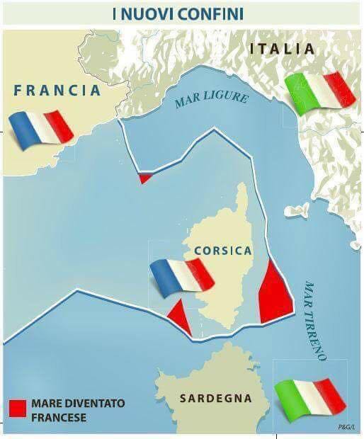 I confini Italia Francia non cambiano: le carte circolate erano sbagliate