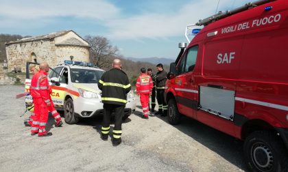 Mobilitazione di soccorsi per un cercatore di funghi caduto nel bosco