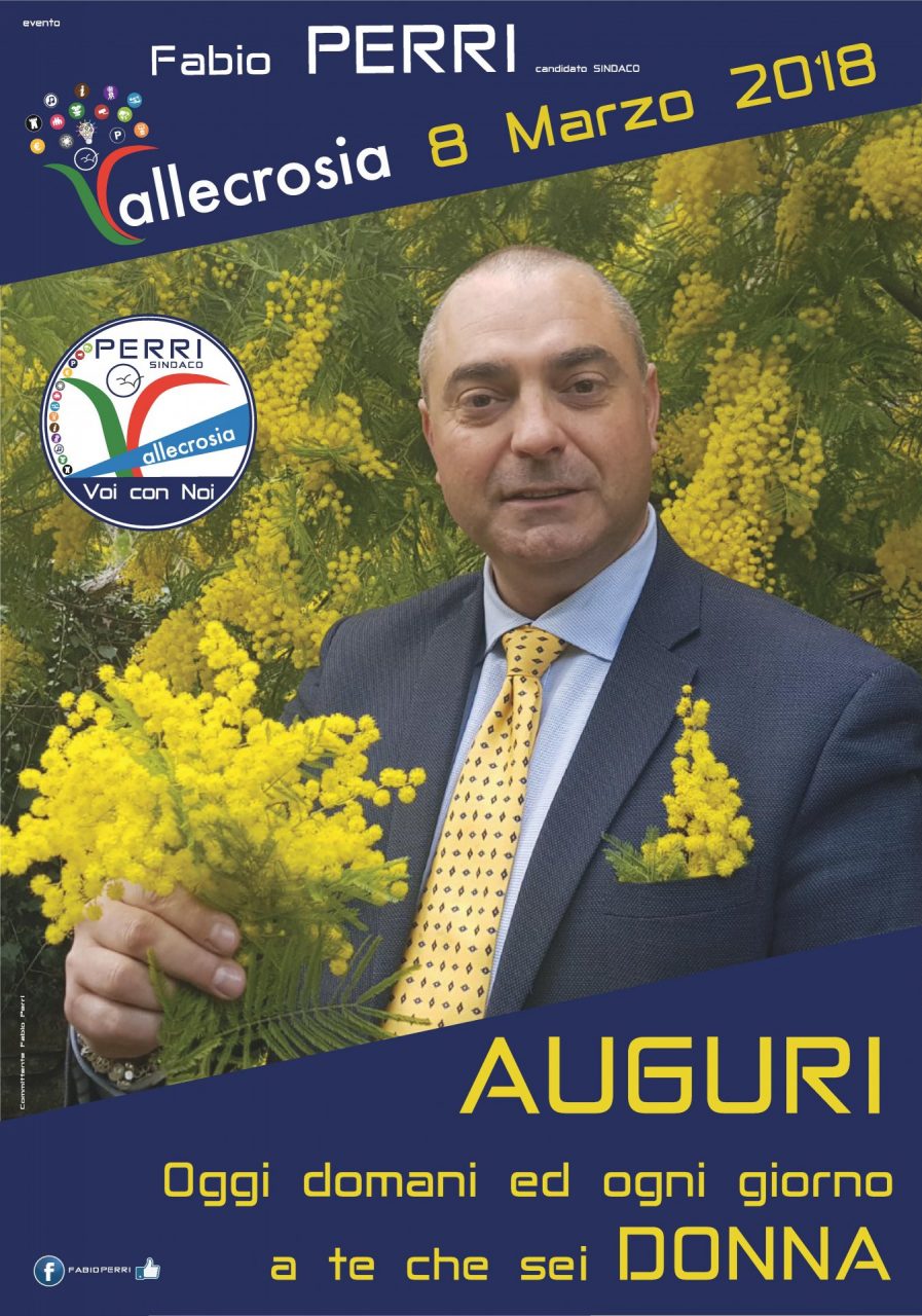 Fabio Perri organizza iniziativa per la Festa della Donna nel suo point elettorale