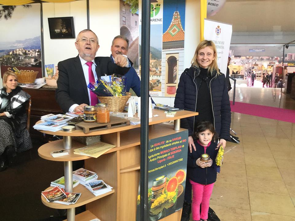 Presentata a Nizza la confettura di arance e mimosa di Seborga
