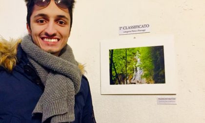 Matteo Fagiolino Alessandro Cordeglio e Samuele Varnier primo premio concorso foto Parco Alpi Liguri