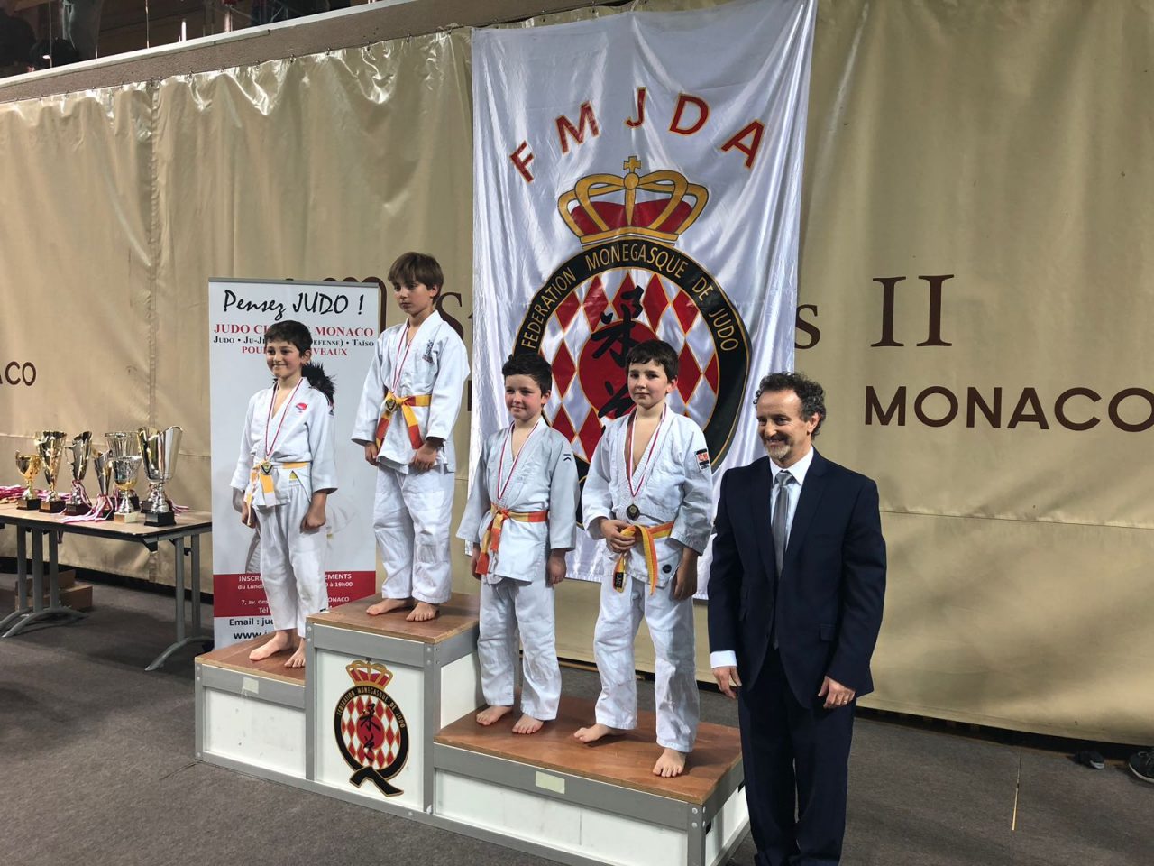 Ricco medagliere per il CS Judo Sanremo a Montecarlo