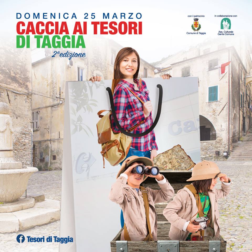 Caccia ai Tesori di Taggia tutto pronto per l’edizione 2018 del cultural game
