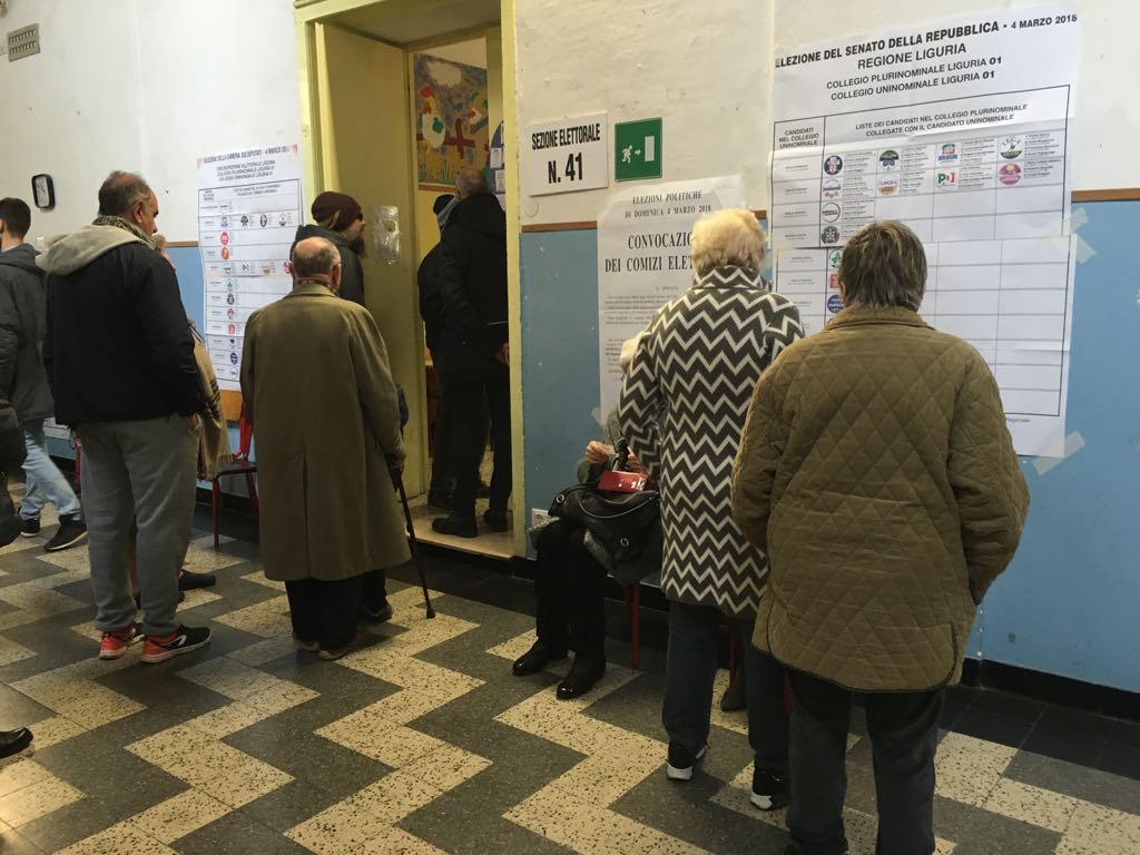 Affluenza del 58,94% alle 19 nella provincia di Imperia