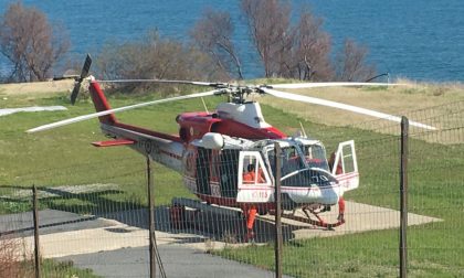 Grave in elicottero Santa Corona il 55enne caduto in scooter a Ospedaletti
