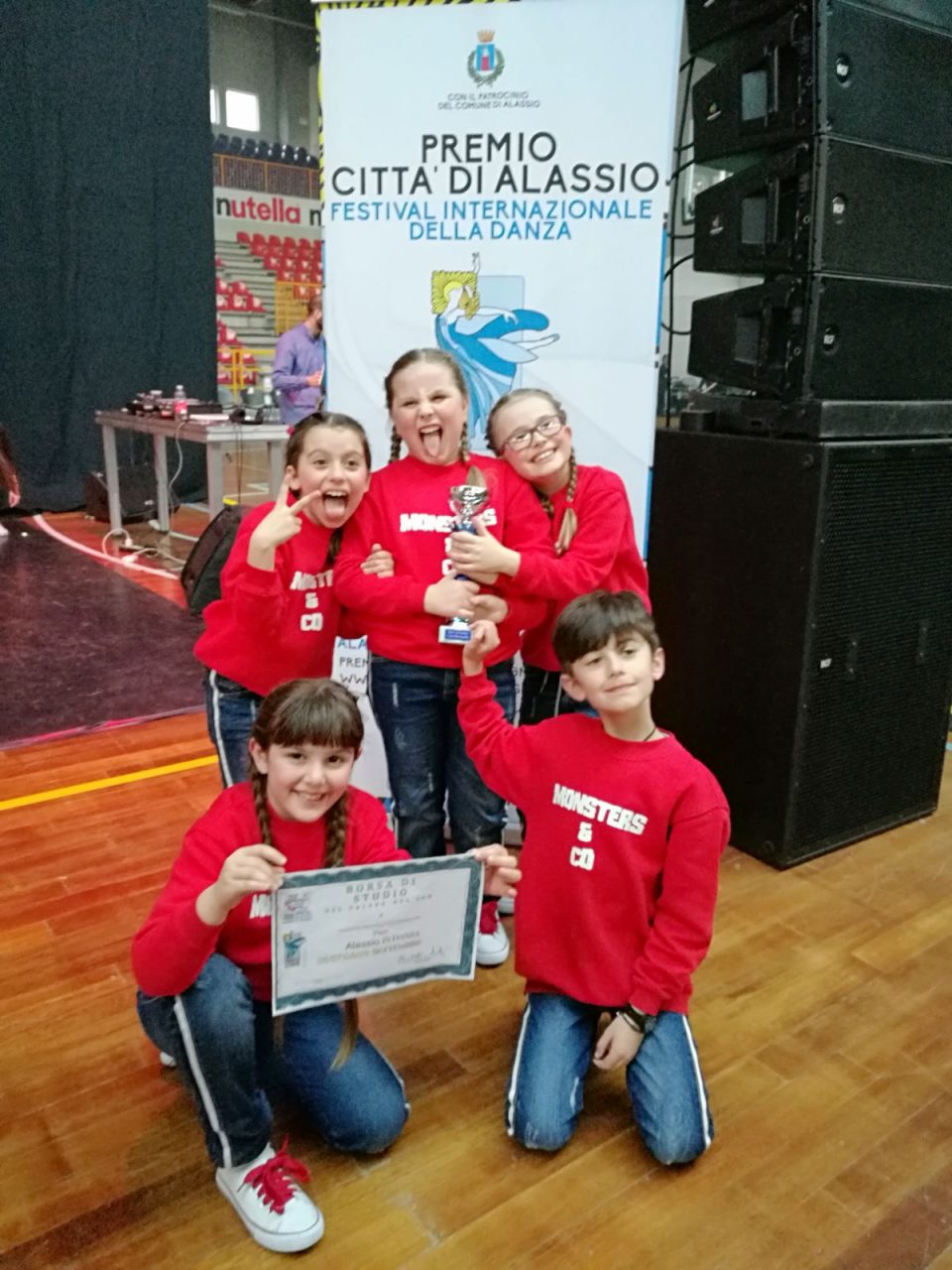 Medaglia d’argento per gli imperiesi Monster al Festival Internazionale di danza