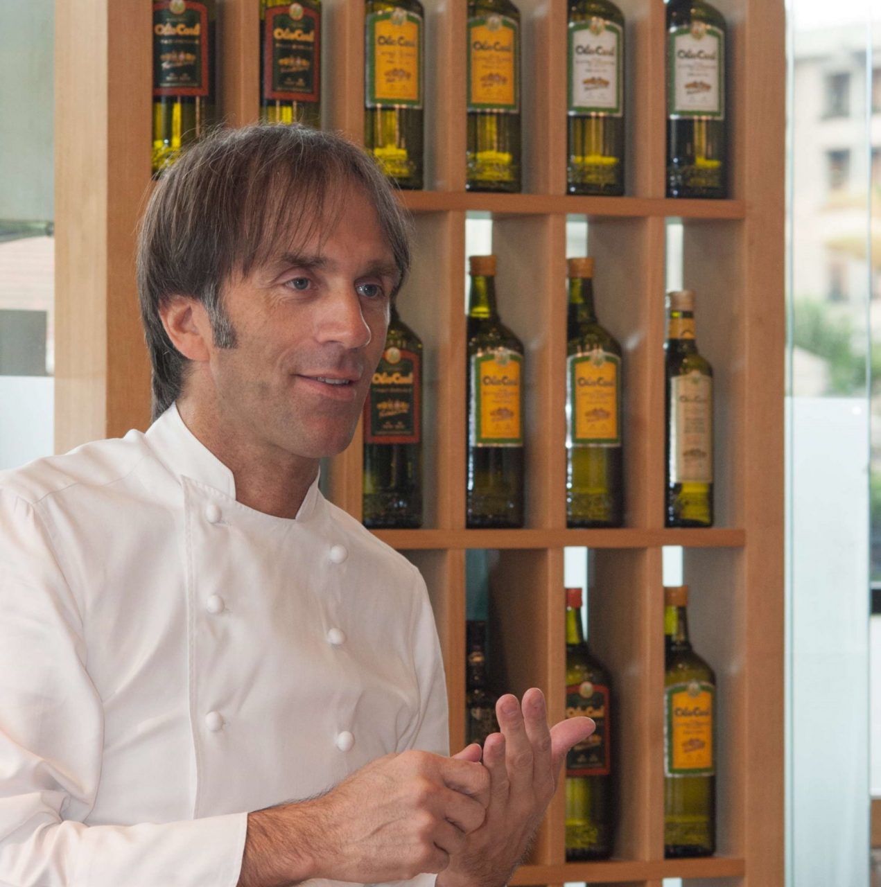 Davide Oldani all’Emporio Fratelli Carli per un corso di cucina