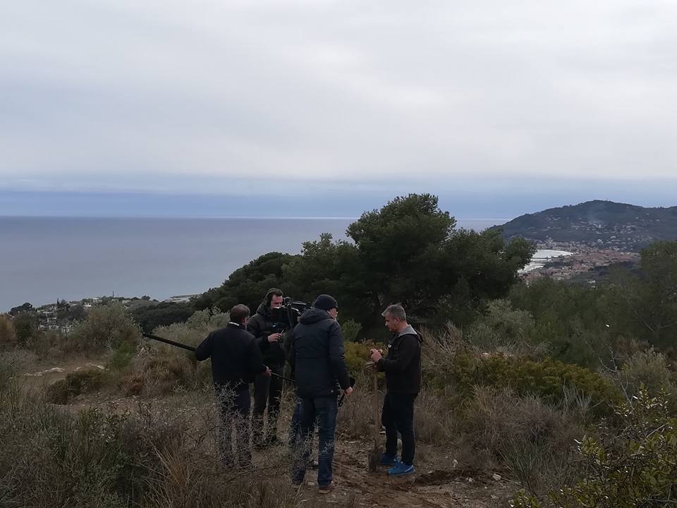 Sui sentieri del Golfo Dianese le riprese di Linea Verde