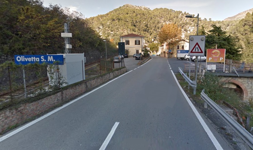 Lavori sulla strada statale 20 tra Olivetta e Airole