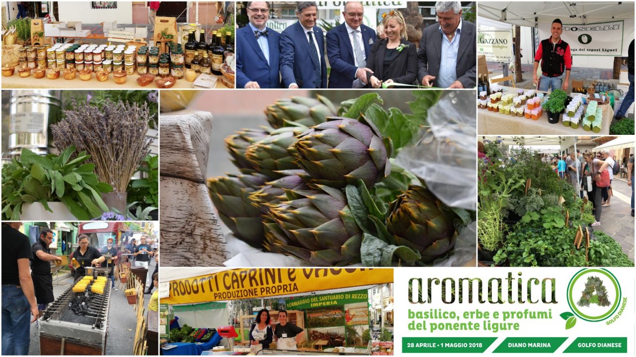Aromatica 2018: a Diano Marina i sapori del Ponente ligure