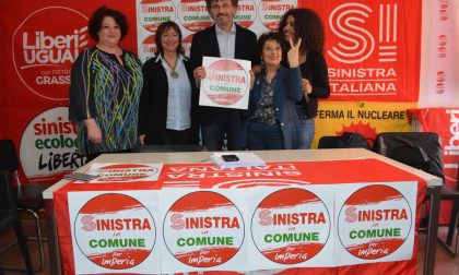 Lucio Sardi presenta la propria candidatura a sindaco per la sinistra, bordate su Scajola