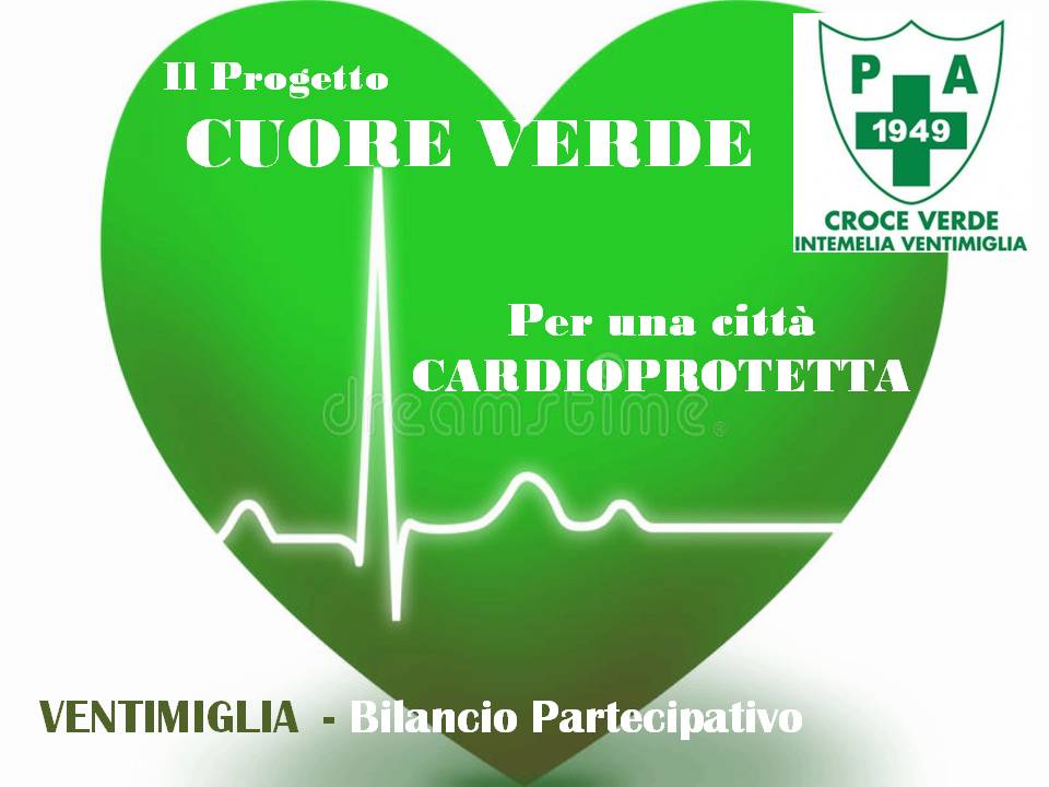 Per una “Città Cardioprotetta” il progetto “Cuore Verde” della Croce Verde Intemelia