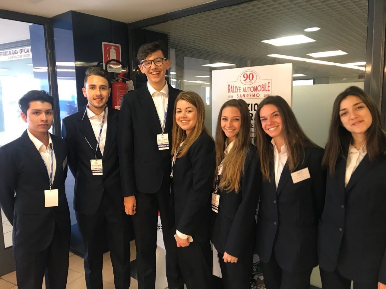 Gli studenti del Turistico al Rallye di Sanremo