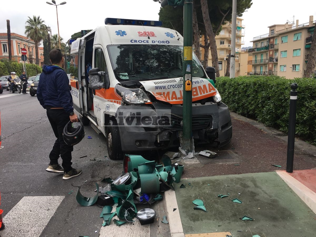 Incidente Ambulanza Imperia Croce D'oro 26 aprile 2018_04