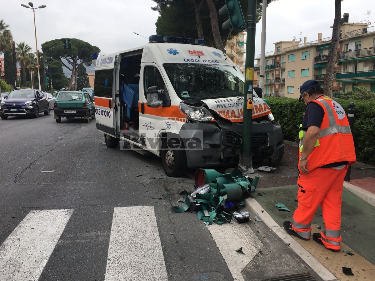 Incidente Ambulanza Imperia Croce D'oro 26 aprile 2018_09